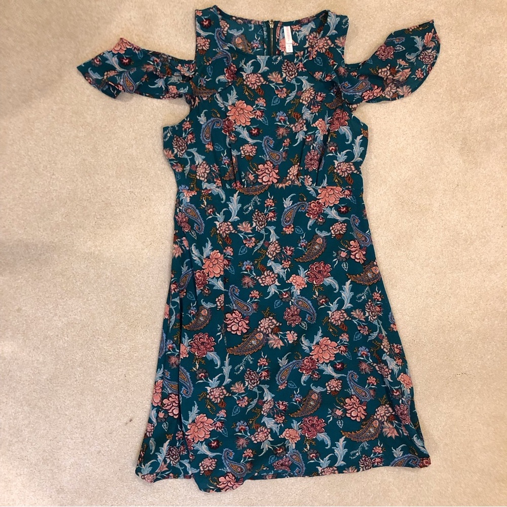 Cold-shoulder dress by Xhilaration